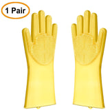 Magic Silicone Dishwashing Gloves - Delivered From USA - 1 Pair