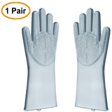 Magic Silicone Dishwashing Gloves - Delivered From USA - 1 Pair