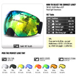 Panoramic Ski Goggles