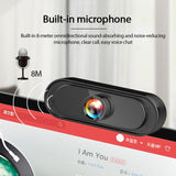 USB 2.0 Genuine Full HD Webcam With Mircophone - Delivered From USA