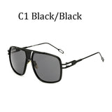 Square Luxury Men Sunglasses